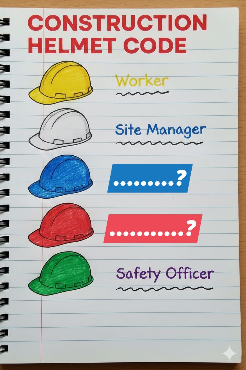 Fire-fighting - *Construction Helmet Colour Code* ‼️ - *Common Codes ...