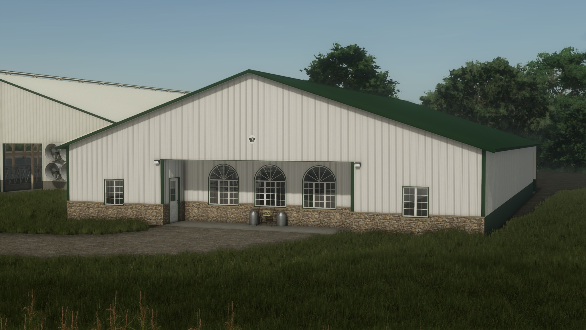 CM² Modding - V1 of the placeable milking parlor extension... | Facebook