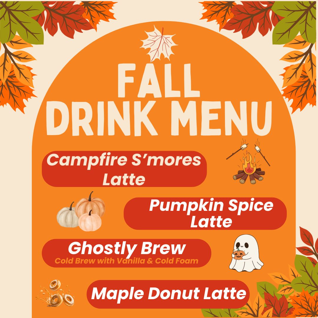 22 - 2 for Tuesday is a great time to try out the new Fall Drink Menu ...