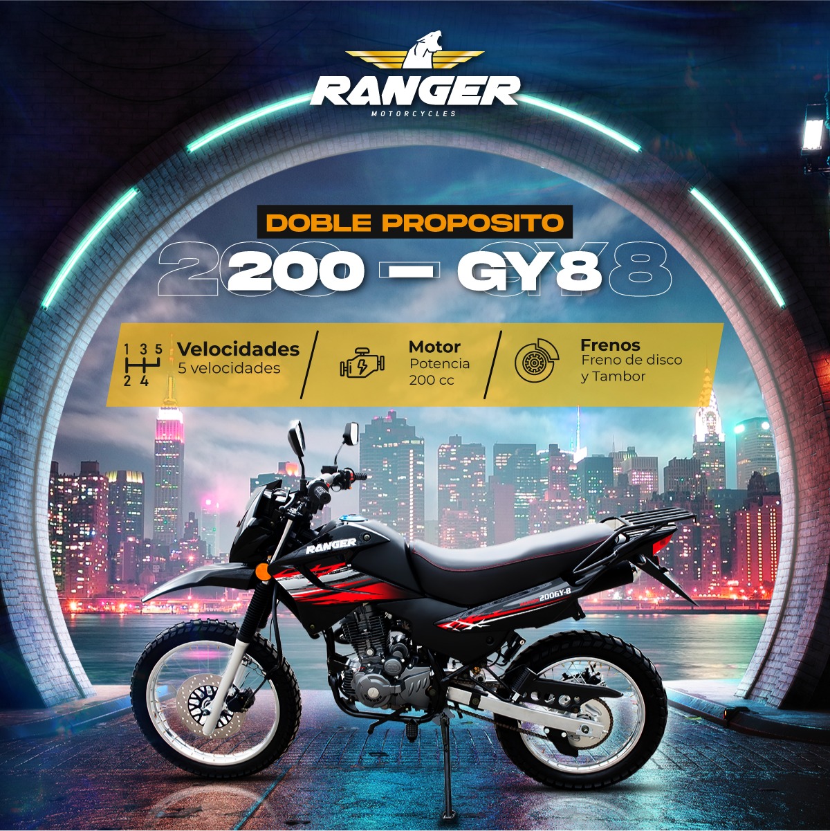 🌟 Vive la emoción de la aventura con... - Ranger Motorcycles