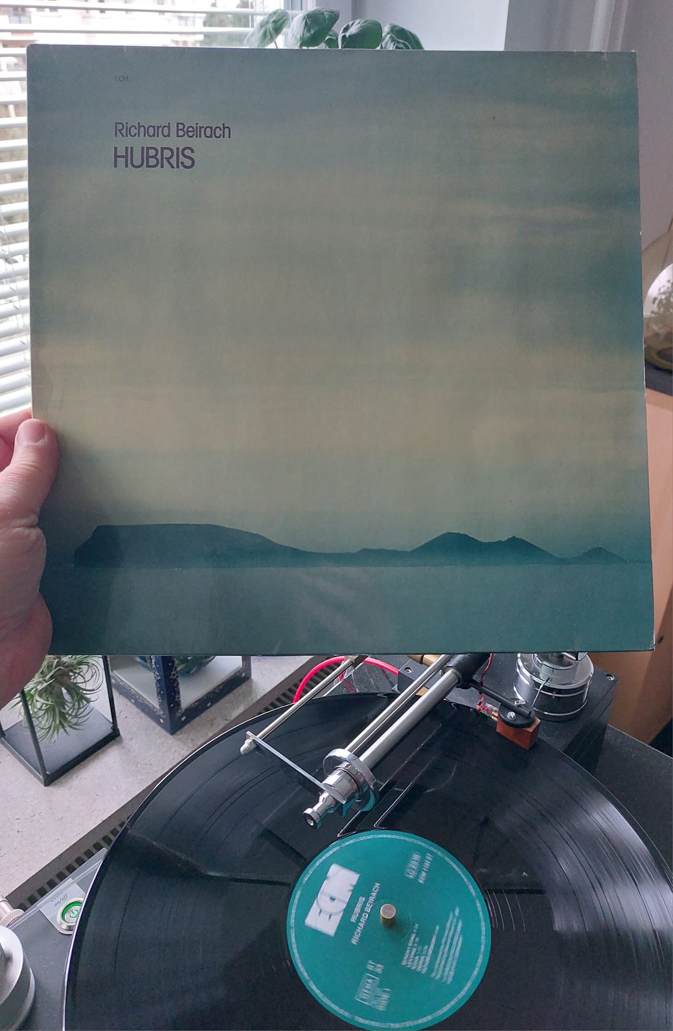 レコード (ECMドイツ盤レコード)Richard Beirach/HUBRIS