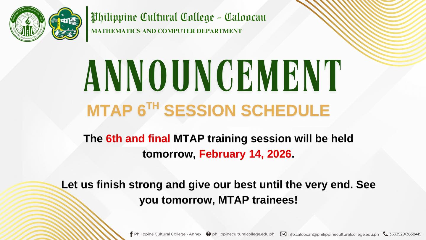 PCC Caloocan Mathematics Department | Caloocan