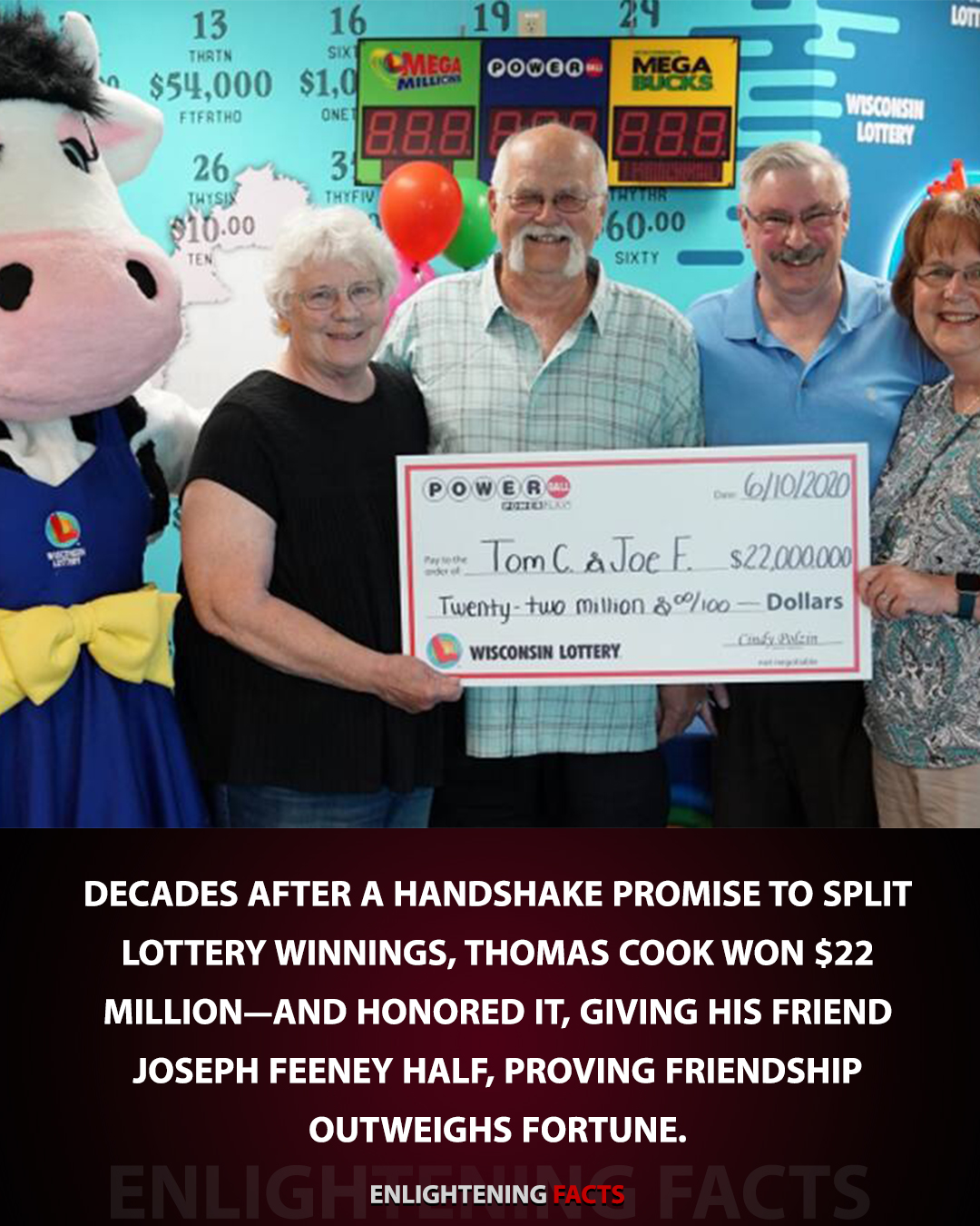 True friendship is a treasure, and for two men in Wisconsin, a decades-old agreement just became the gift of a lifetime. Back in 1992, Thomas Cook and Joseph Feeney shook hands and