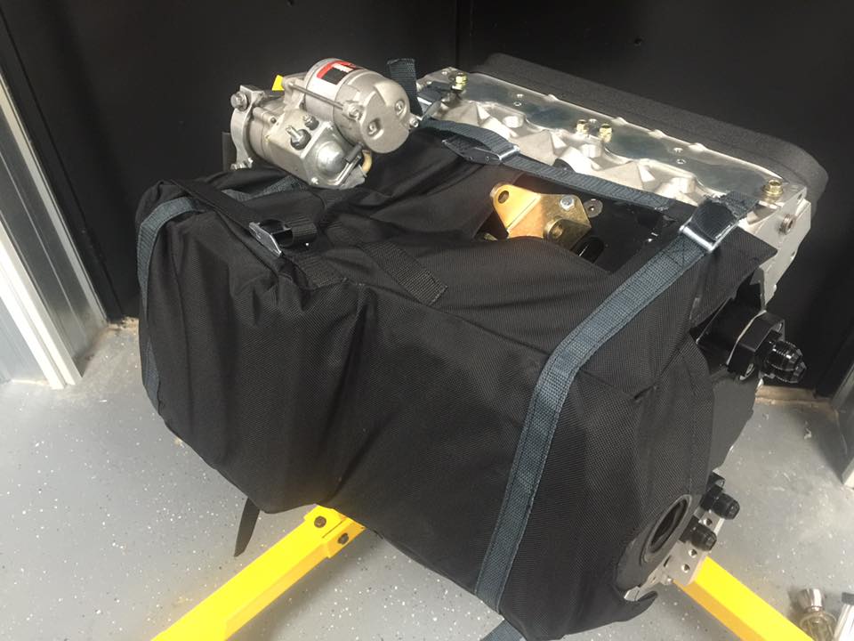 Our LS engine diaper was designed to be the premier oil retainment