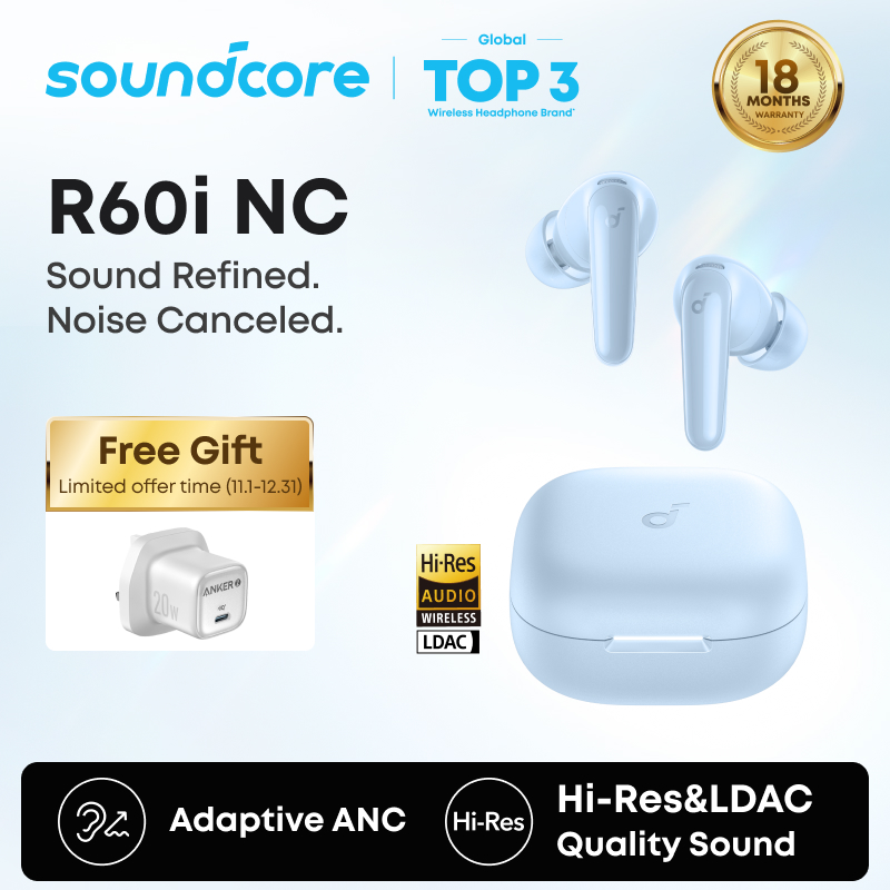 Anker - Now live — the soundcore R60i NC is officially available.🔥 🎧A ...