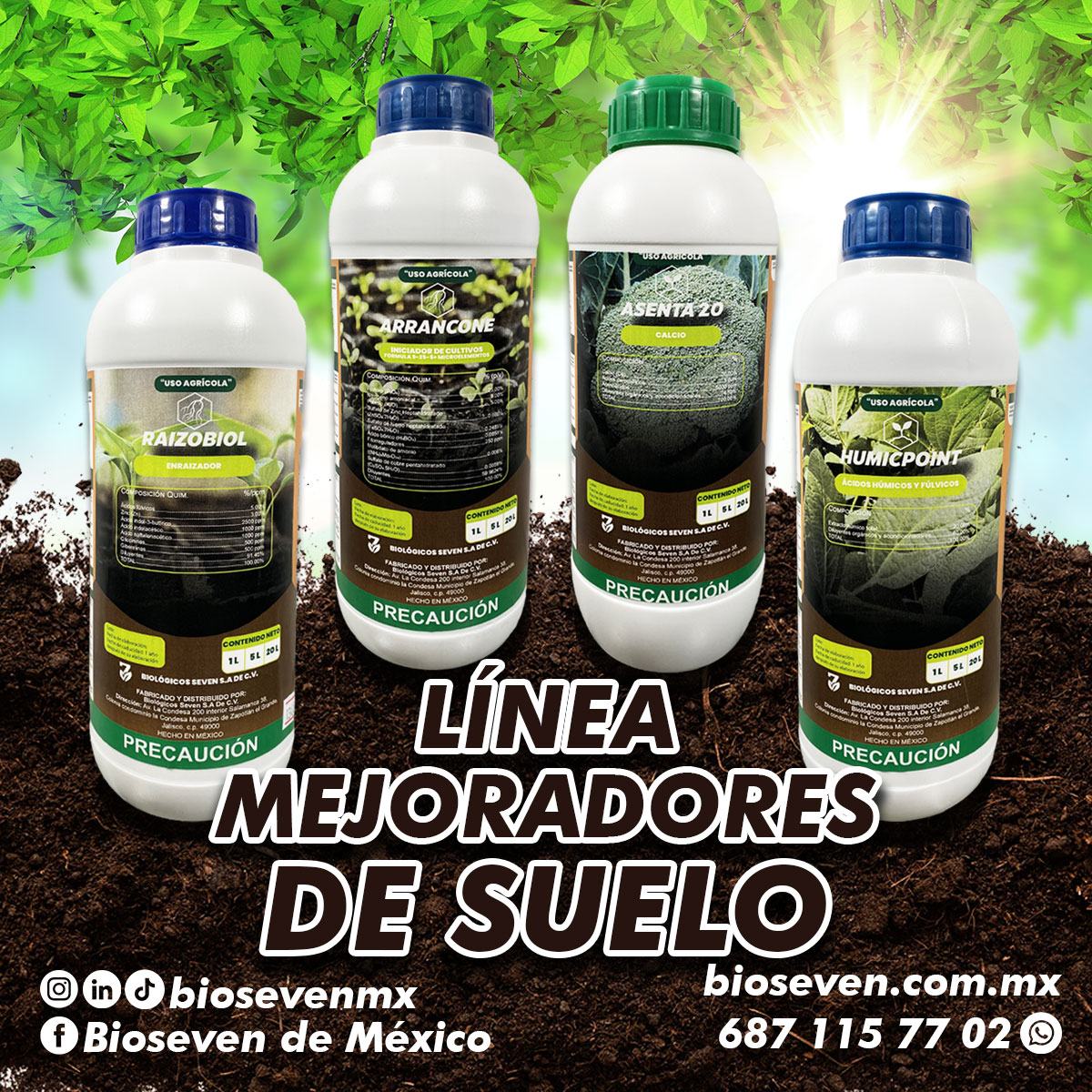 Amigo productor conoce nuestra... - Bioseven de México | Facebook