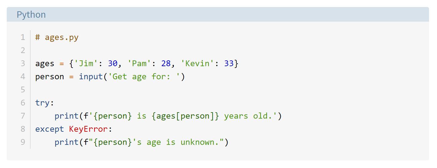 Real Python - 🐍📰 Python KeyError Exceptions and How to... | Facebook