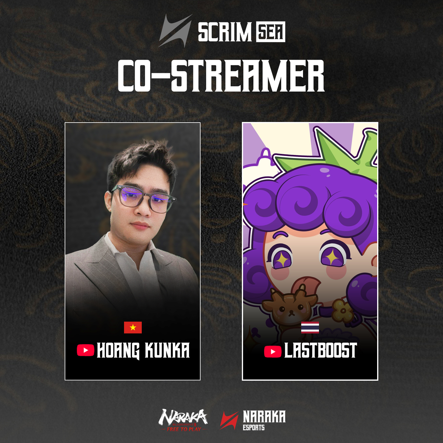 NARAKA Esports - SEA SCRIM 2025 – Co-Streamers Revealed!... | Facebook