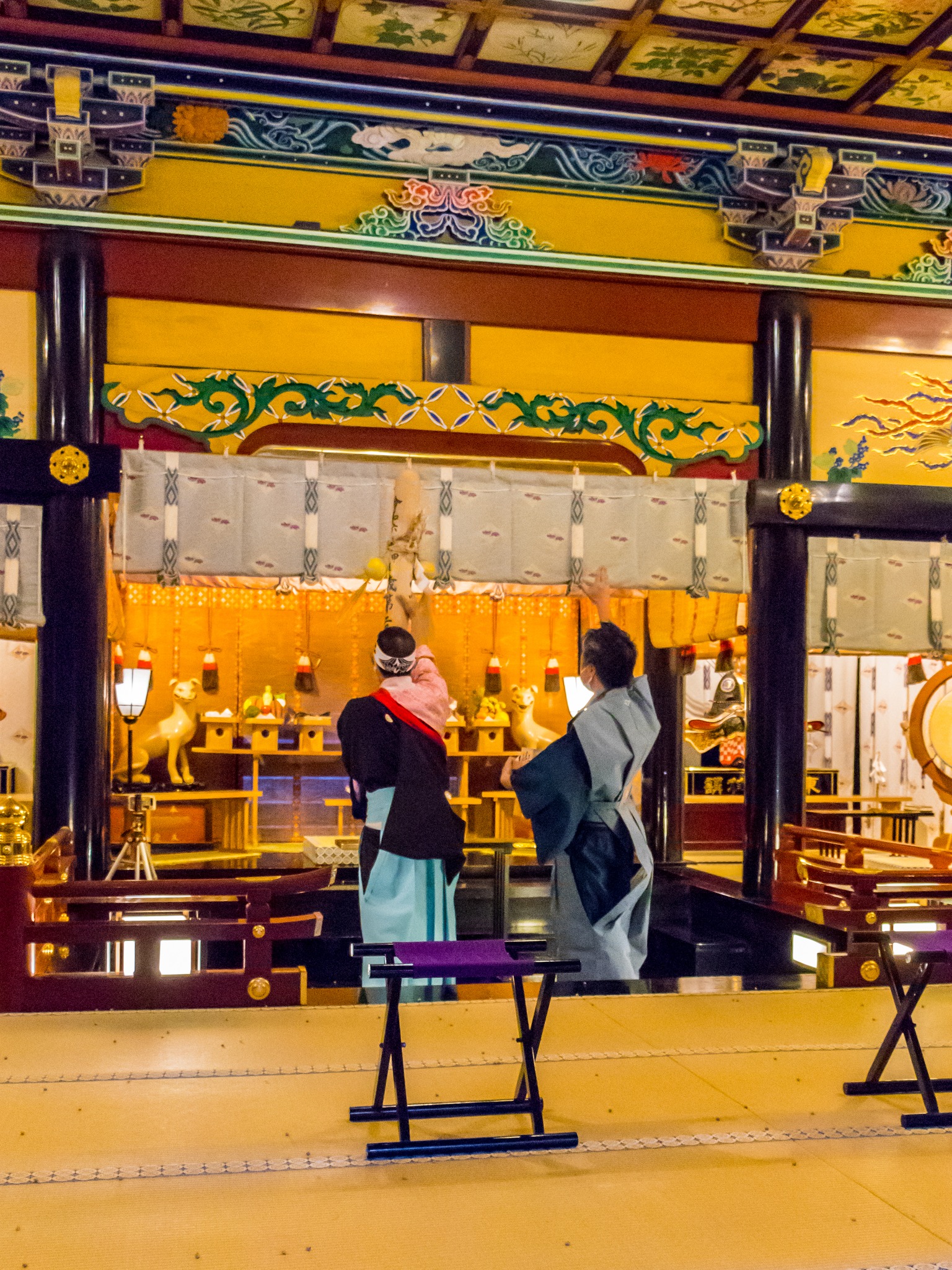 三峯神社 - 節分祭「ごもっとも神事」 夕刻、皆様方の除災招福を願い御 