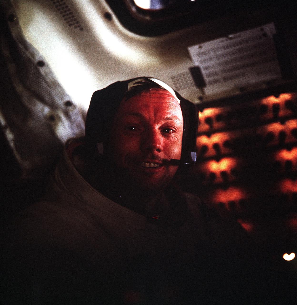 Interstellar - (20 July 1969) --- This photograph of astronaut Neil A ...