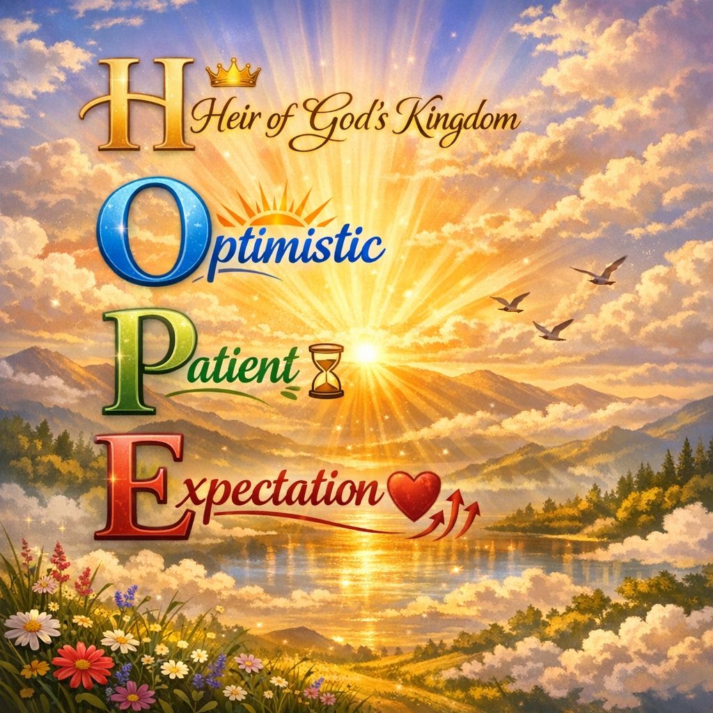 Ibukun - Are you walking with HOPE into the this new year 2026? HOPE ...