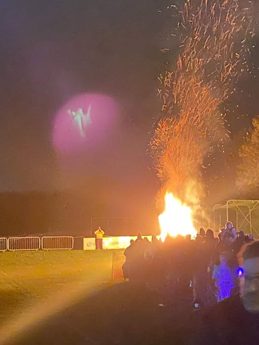 Paranormal - Owner of this photo said: Just got back from a bonfire ...