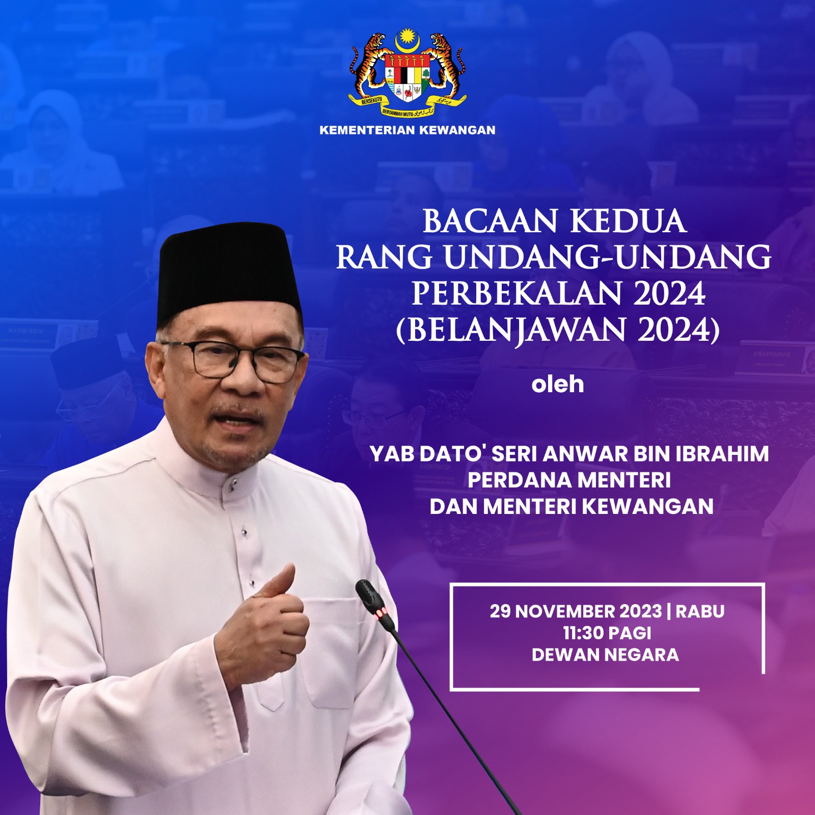 RTM Sabah - Saksikan Siaran Langsung BACAAN KEDUA RANG... | Facebook