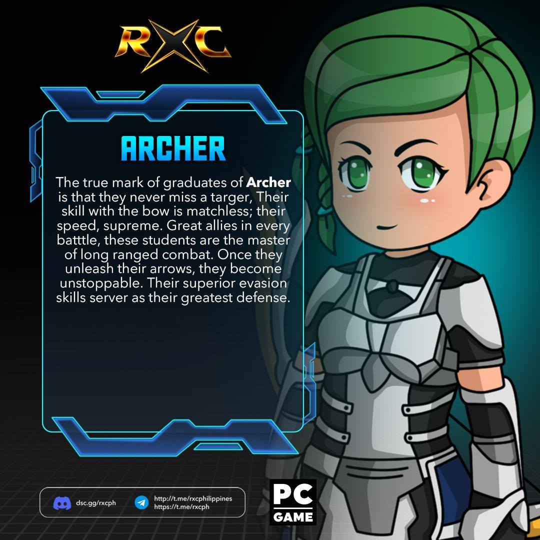 RxC World - GET TO KNOW YOUR CHARACTER ARCHER Class: The...