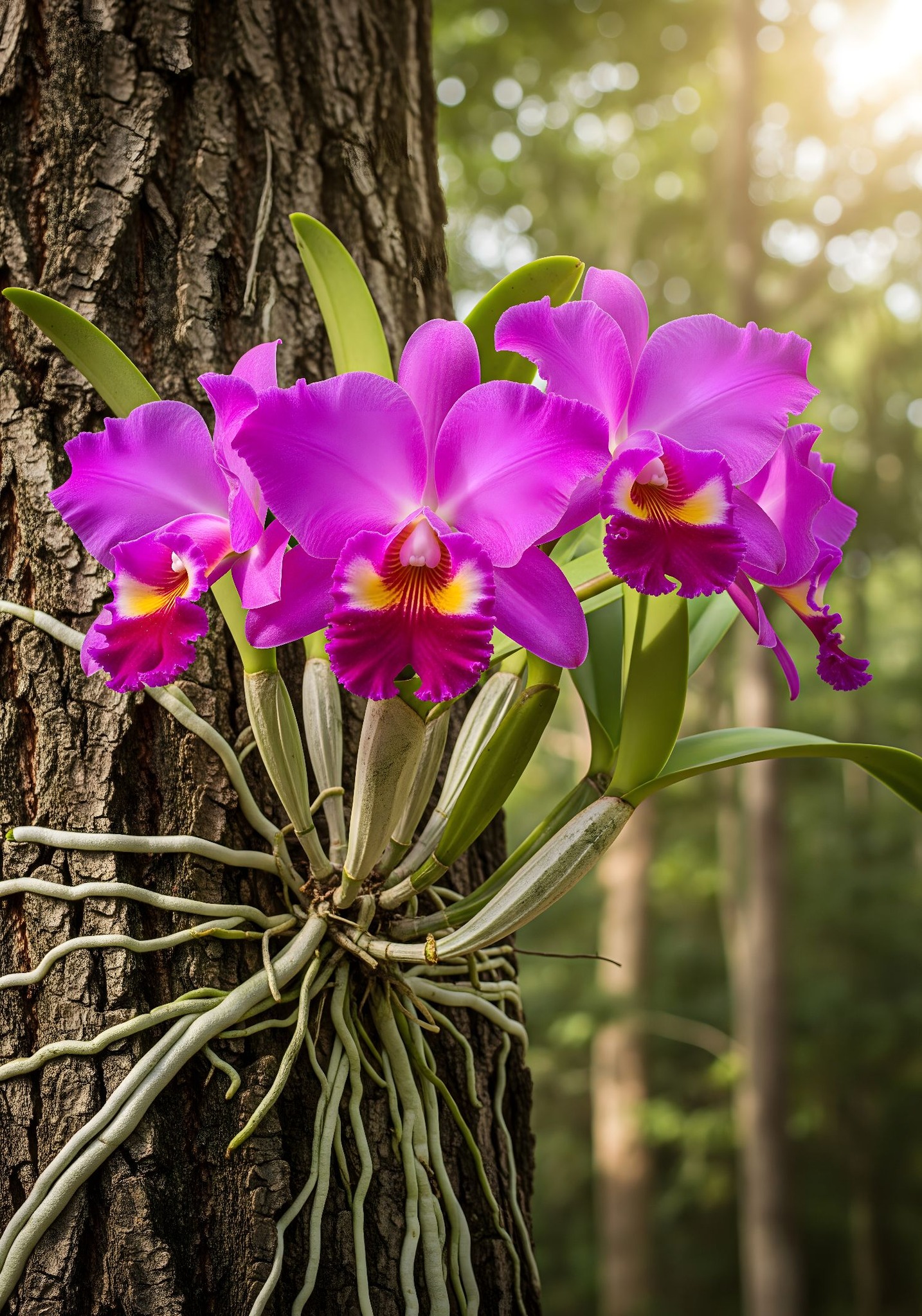 Dendrobium Pink Glow orchid hybrid