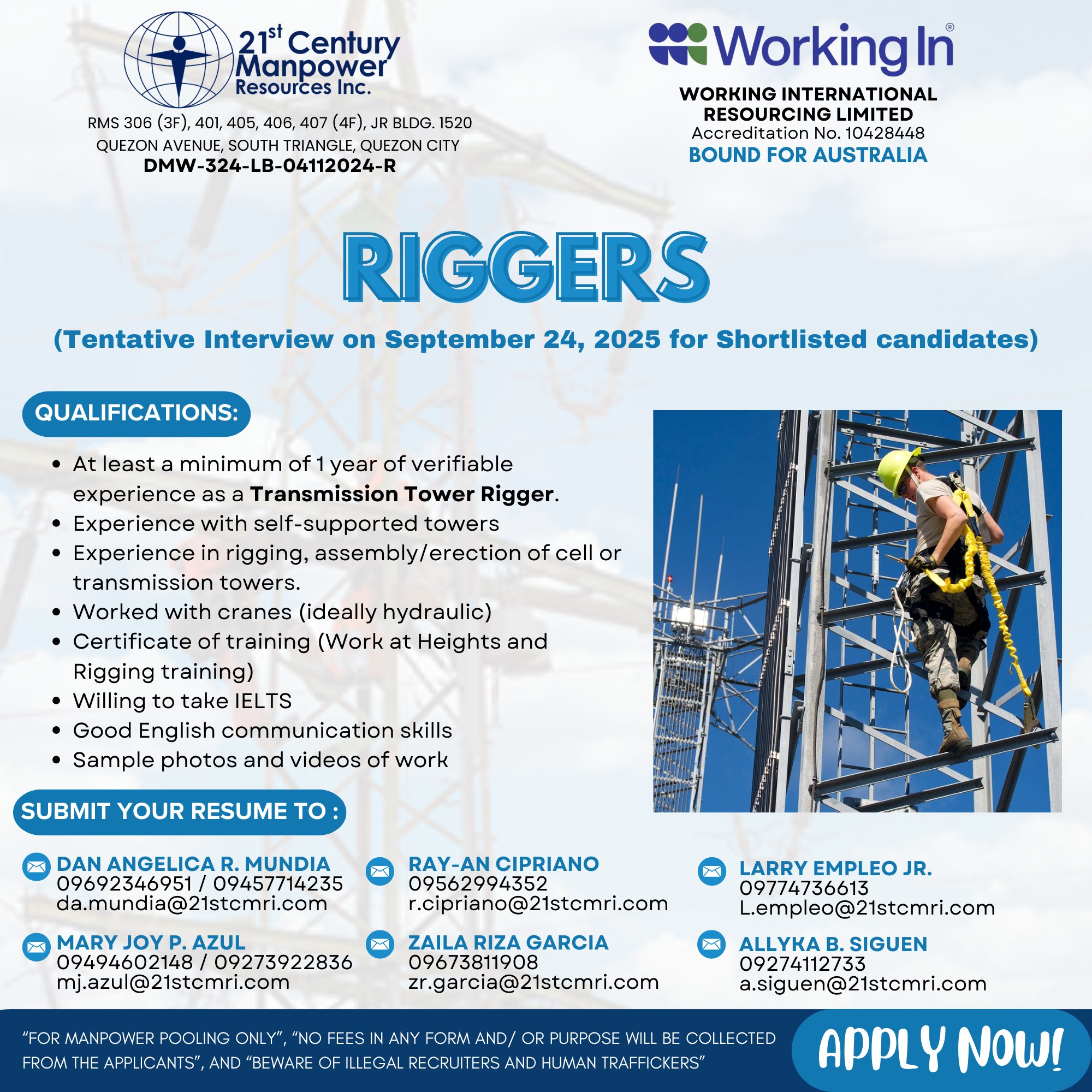 21st - Join Us for a Personal Interview – Your Opportunity Awaits ...