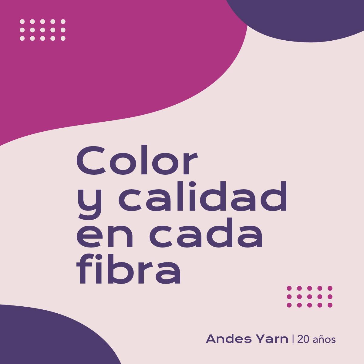 Andes - 🌱 En Andes Yarn, utilizamos técnicas ancestrales y tintes 100% ...