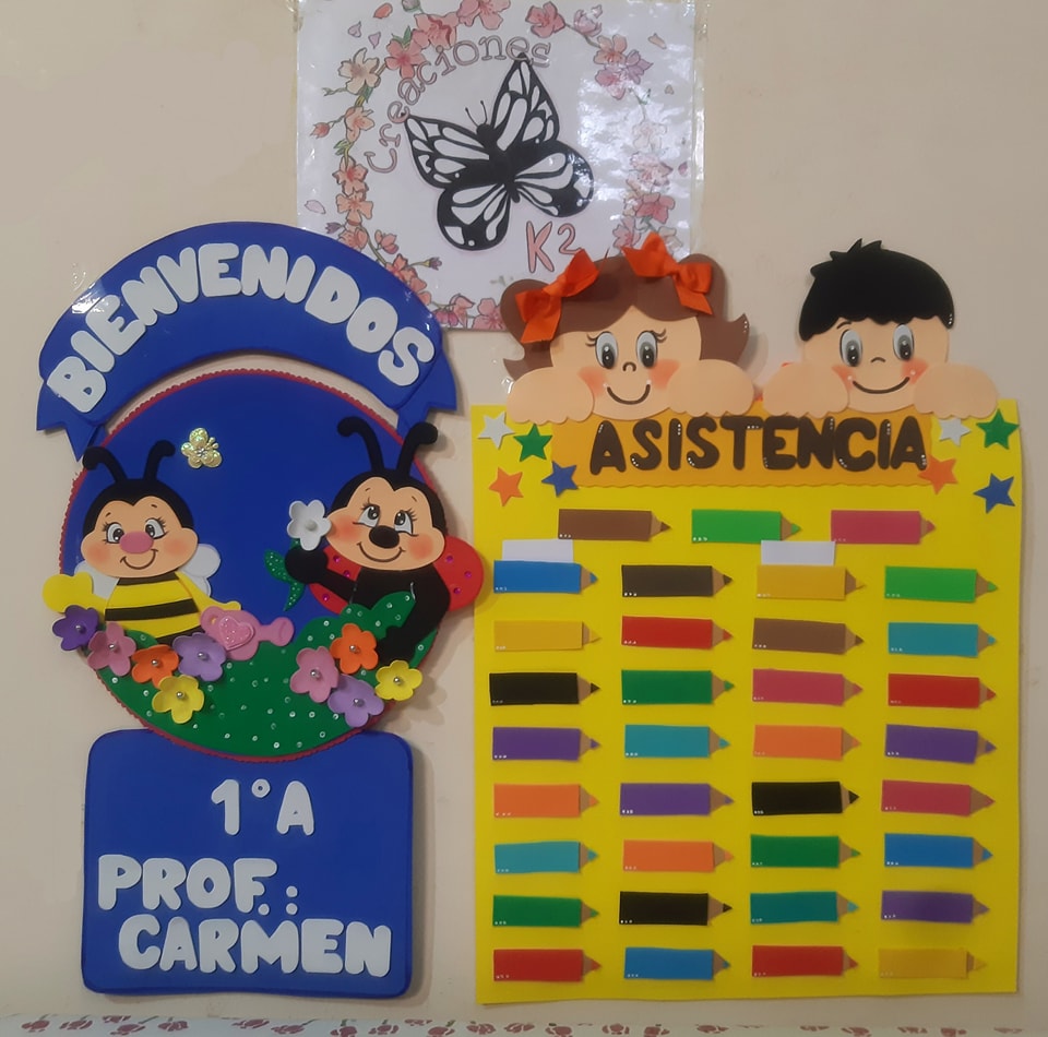 Creaciones k2 - PANELES ESCOLARES 2024 📚 CUADRO DE...
