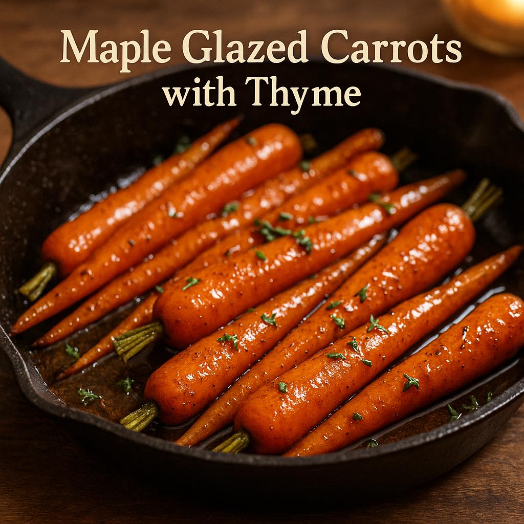 Dana Makes - 🥕 Maple Glazed Carrots with Thyme Simple,... | Facebook
