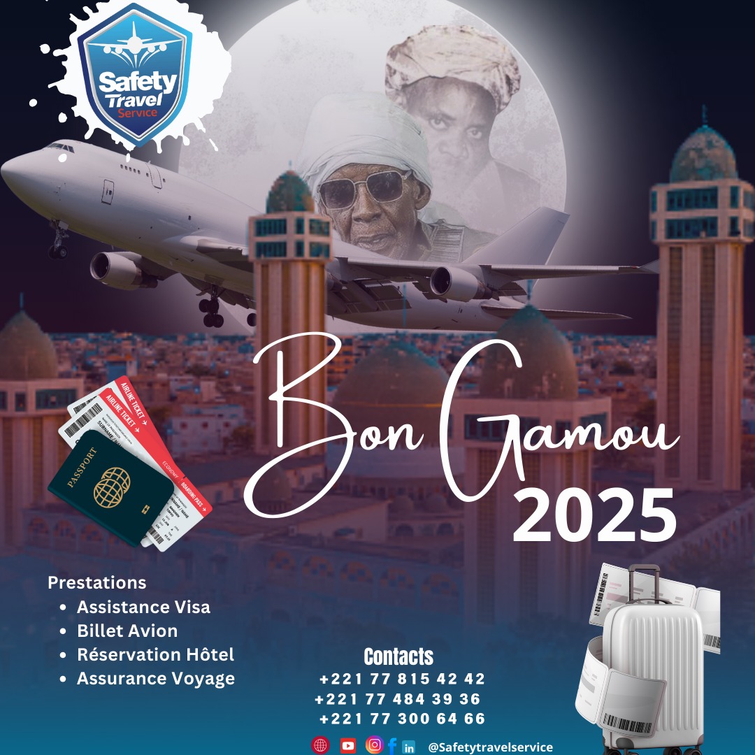 Safety - Bon Gamou 2025 🛩 Cheikh Mahi Ibrahim Niass r Yag fi lol ta ...