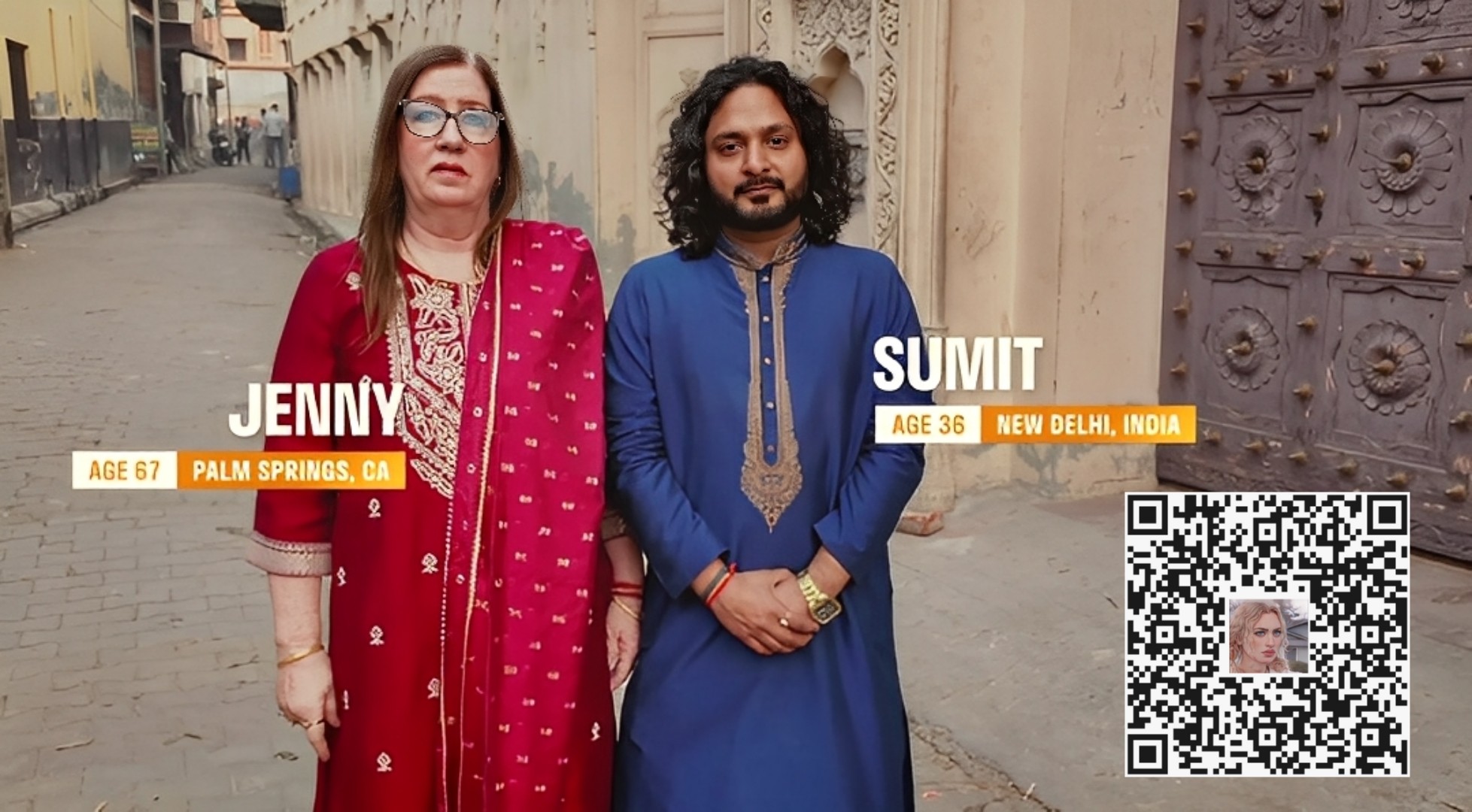 90 - Look at that age gap, wow 😳 I don’t believe Jenny and Sumit are a ...