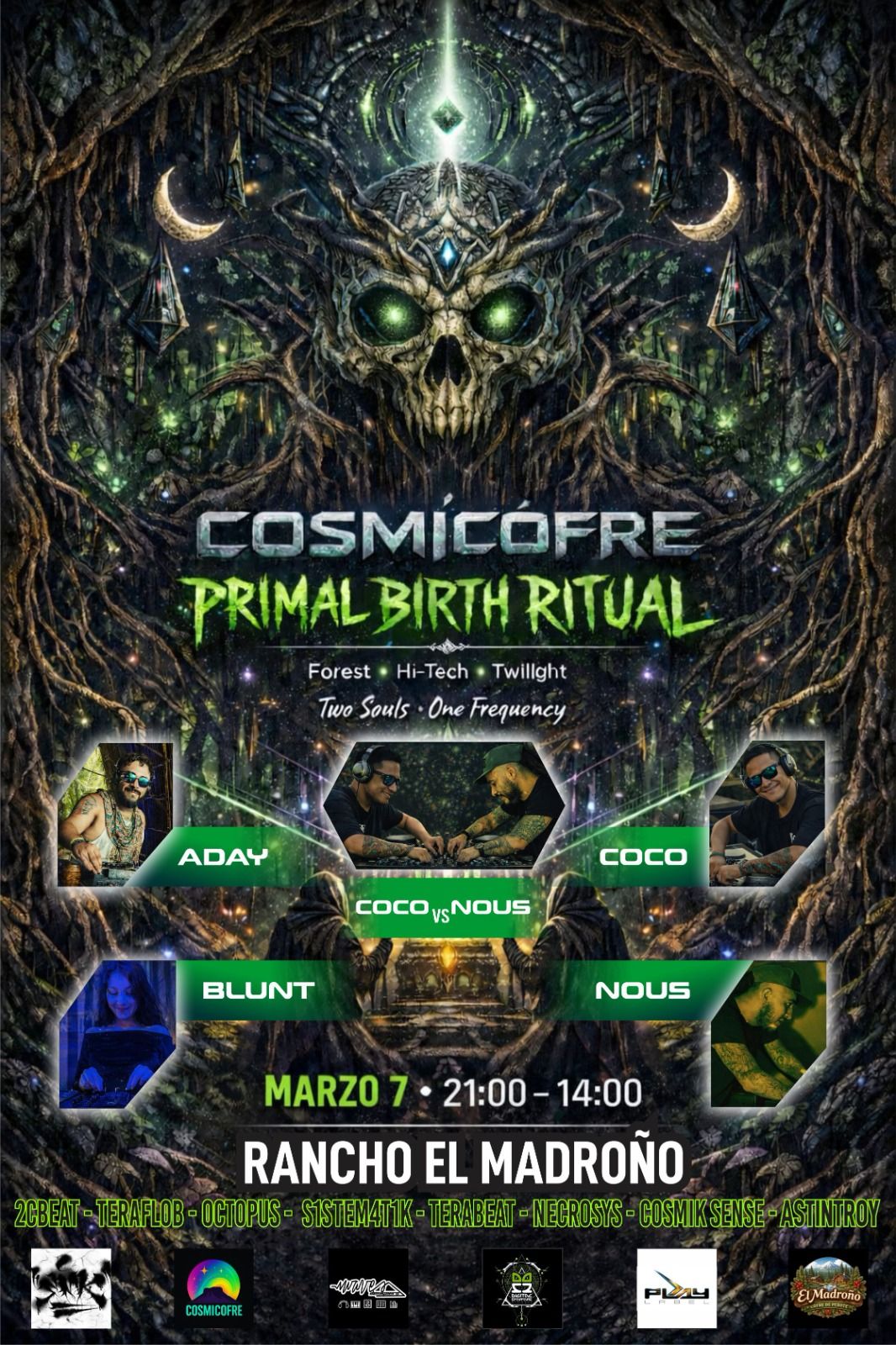 COSMICÓFRE Primal Birth Ritual