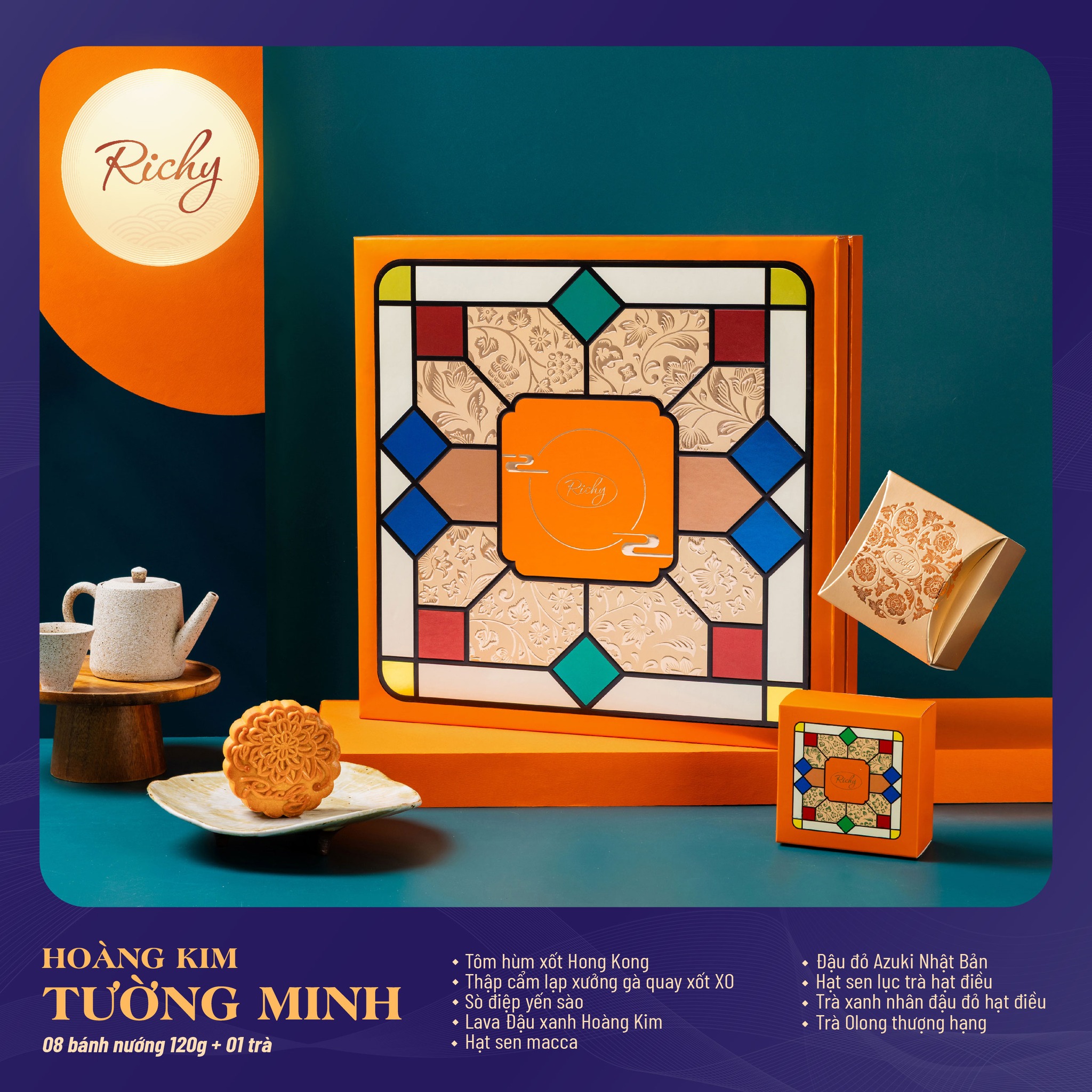 Bánh Trung Thu Richy... - Bánh Trung Thu Richy Chính hãng