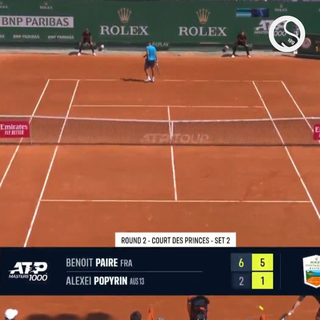 Sandplatzgötter - // Benoit Paire hat gerade diese Partie noch verloren