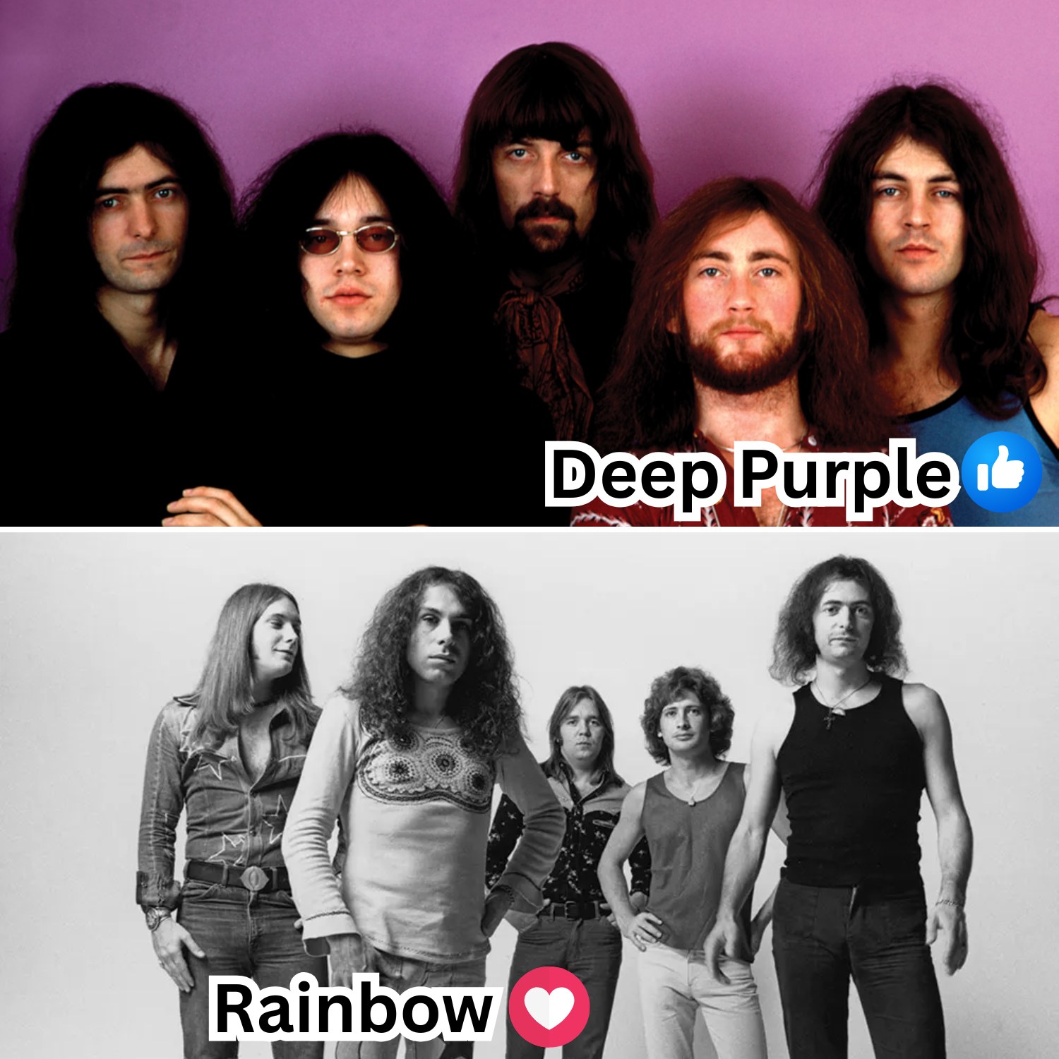 👍Deep Purple /❤️Rainbow 👍 Deep Purple With iconic tracks like