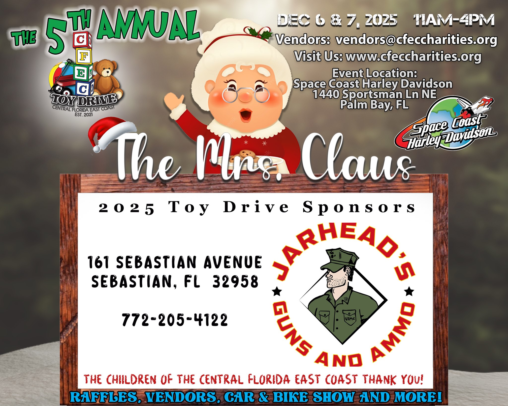 Palm Bay Florida | 🎄🔫 5th Annual CFEC Toy Driv5th Annual CFEC Toy Drive ...