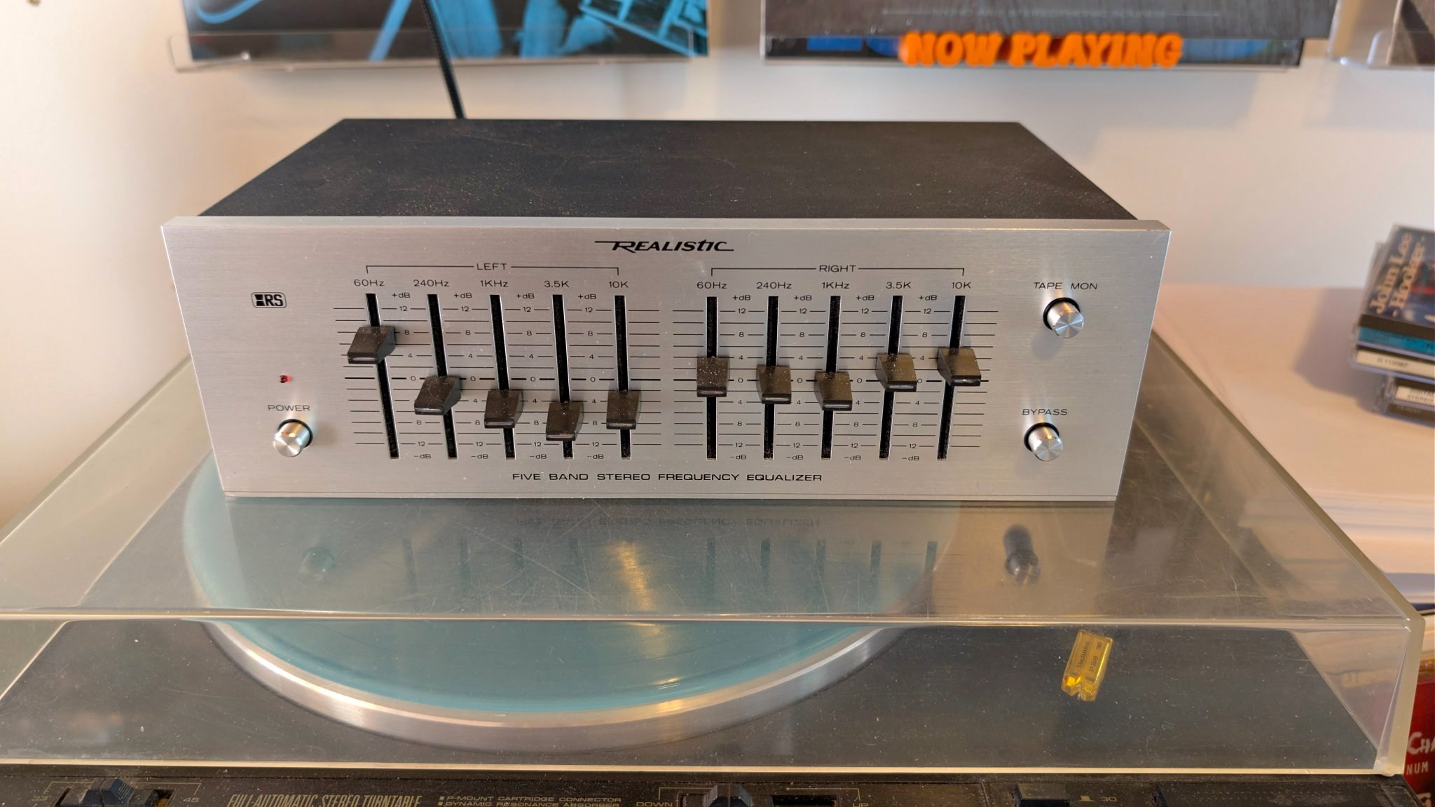 Realistic 31-1988 Stereo Graphic Equalizer – Vintage Hi-Fi Audio ...