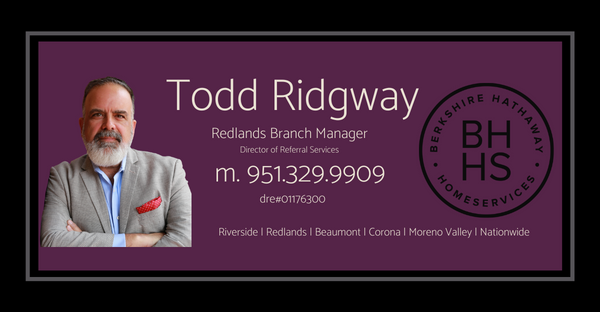 Todd Ridgway, Realtor