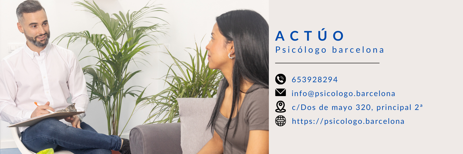 ACTUO Psicólogo Barcelona | Barcelona