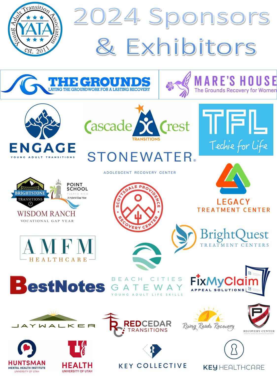 YATA - Thank you to our 2024 Sponsors & Exhibitors! Interested in ...