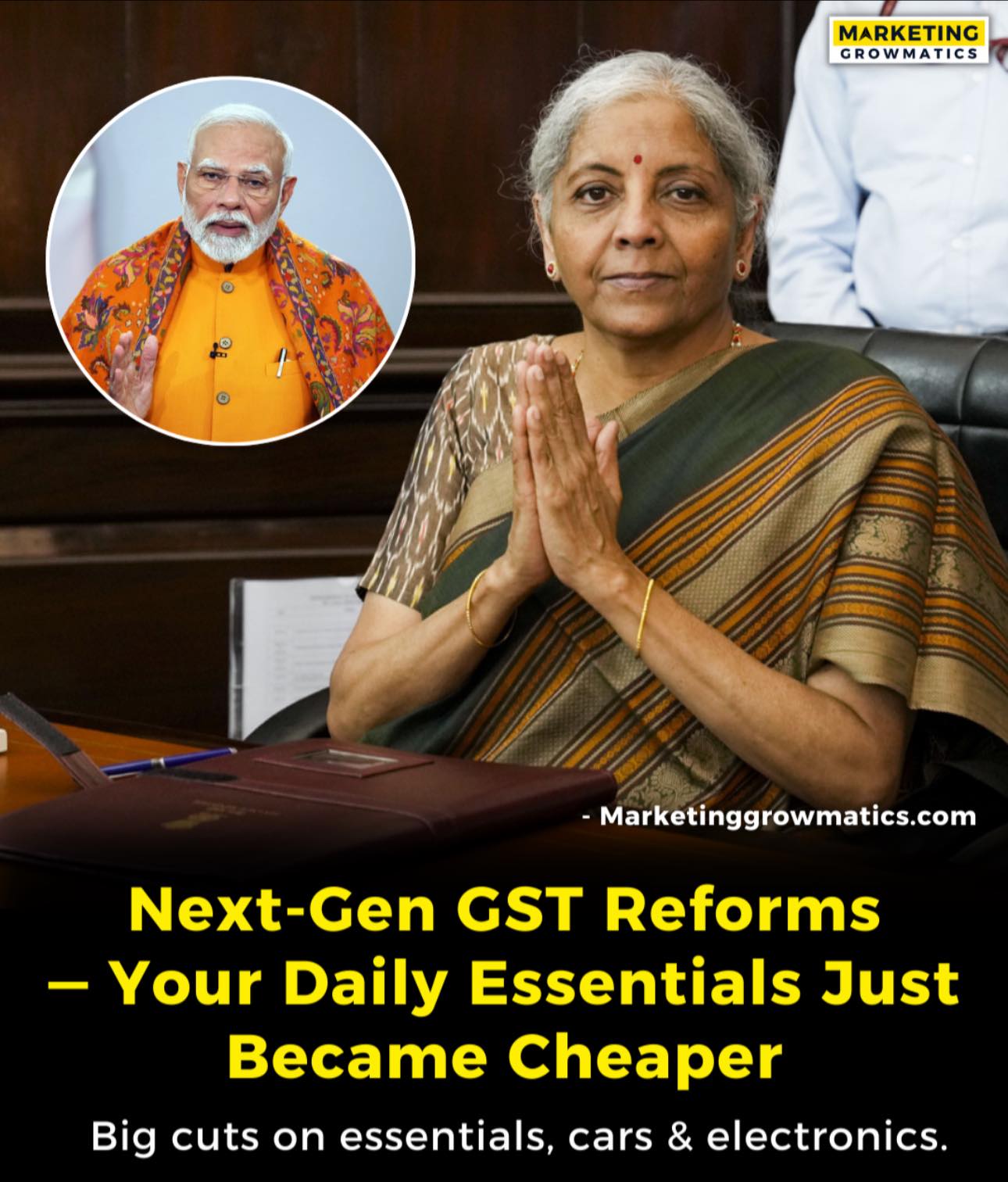 Marketing - The Next-Gen GST Reform is here — and it’s a Diwali gift ...