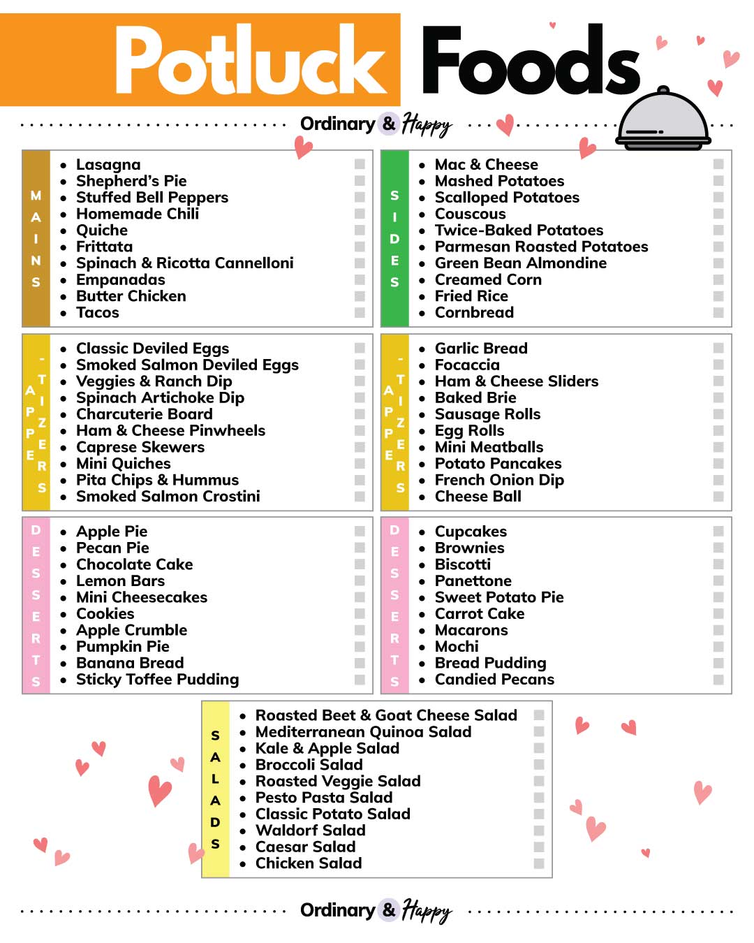 Ordinary - Potlucks are a great and straightforward way to bring ...
