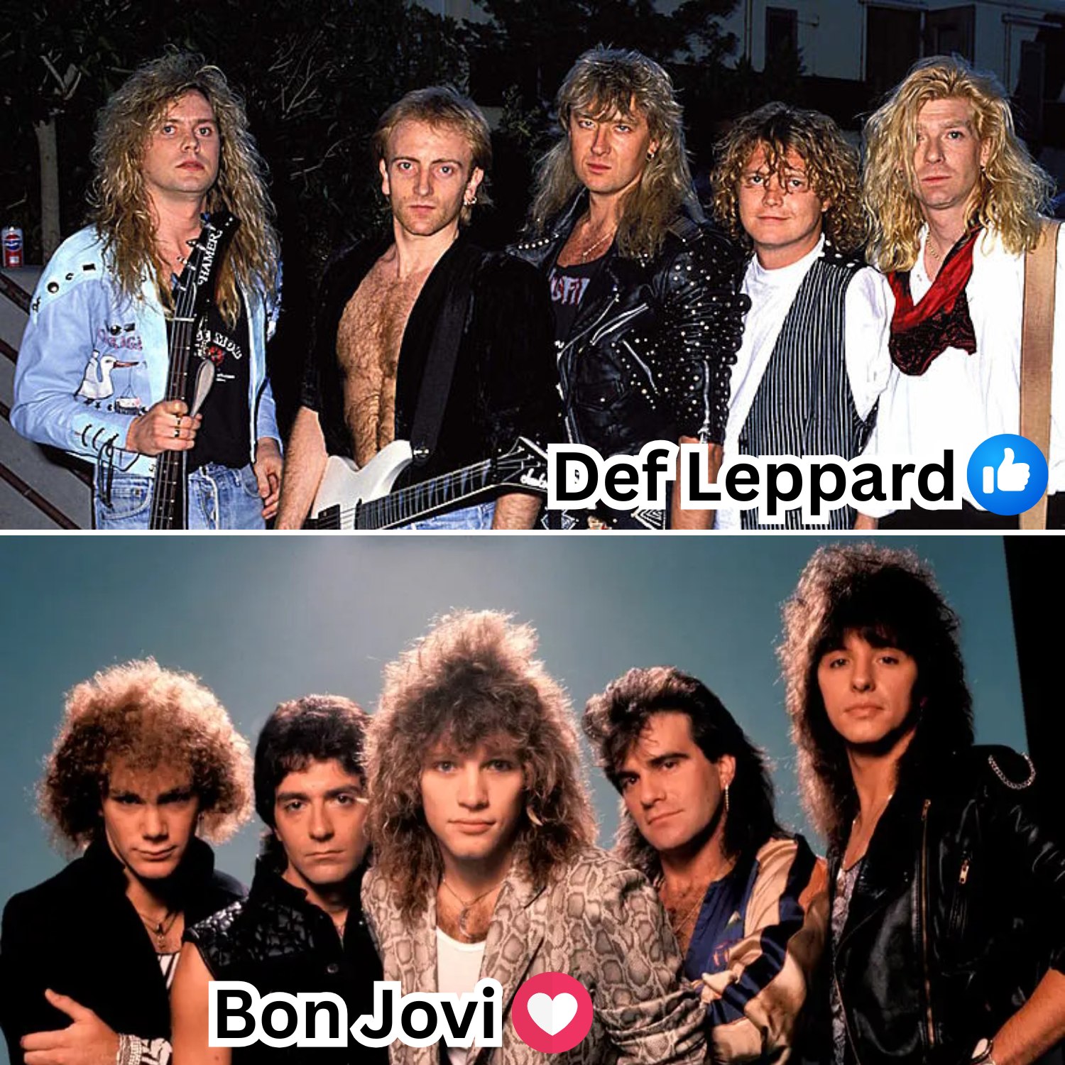 Three Iconic Albums.Which One is Your Favorite???? Bon Jovi