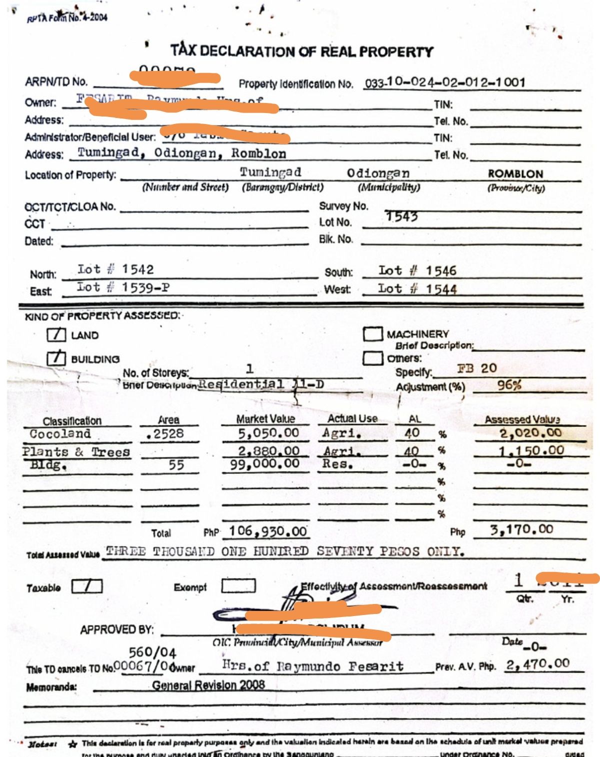 Boss RCT - Ano ang makikita sa Tax Declaration? Karaniwang... | Facebook