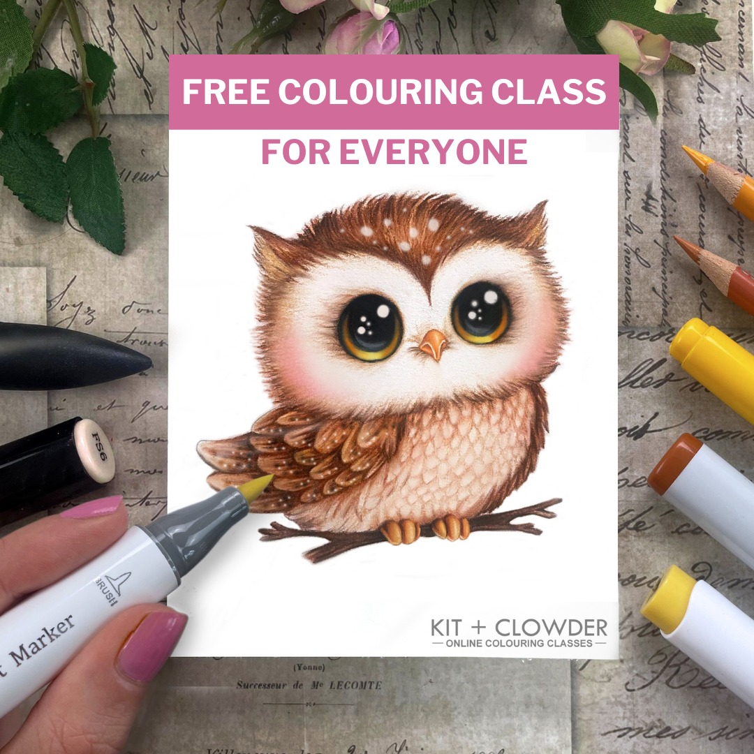 FREE Colouring... - Kit and Clowder Online Colouring Classes