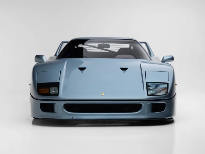 The F40 represented Ferrari's most extreme road car at the time