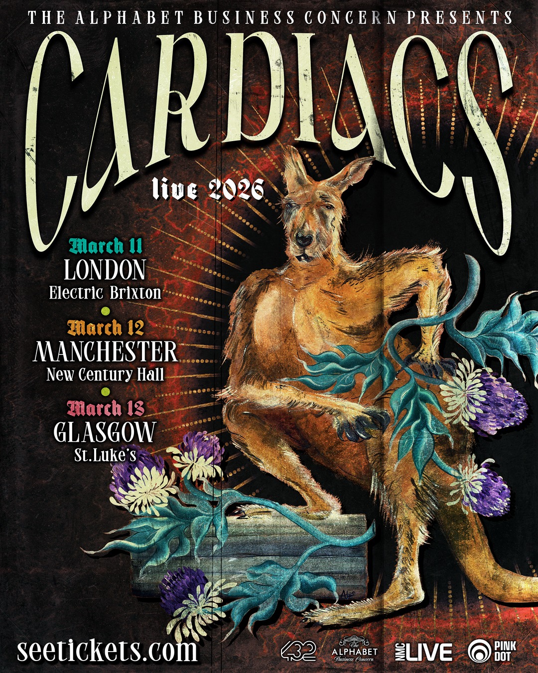 Pink - 🚨 SHOW ANNOUNCEMENT 🚨 Cardiacs are back. ‘LSD’, the final vision ...