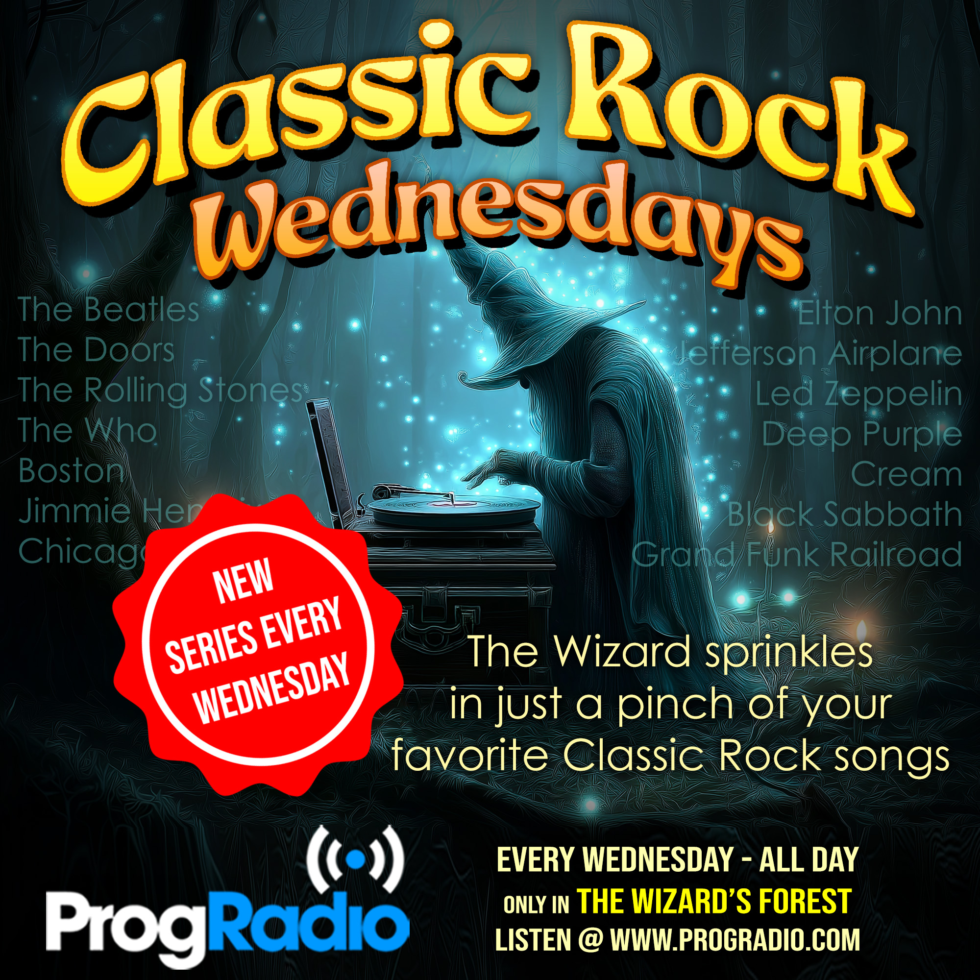 Prog Radio - 🌟 NEW SERIES ALERT! 🌟 Classic Rock Wednesdays... | Facebook