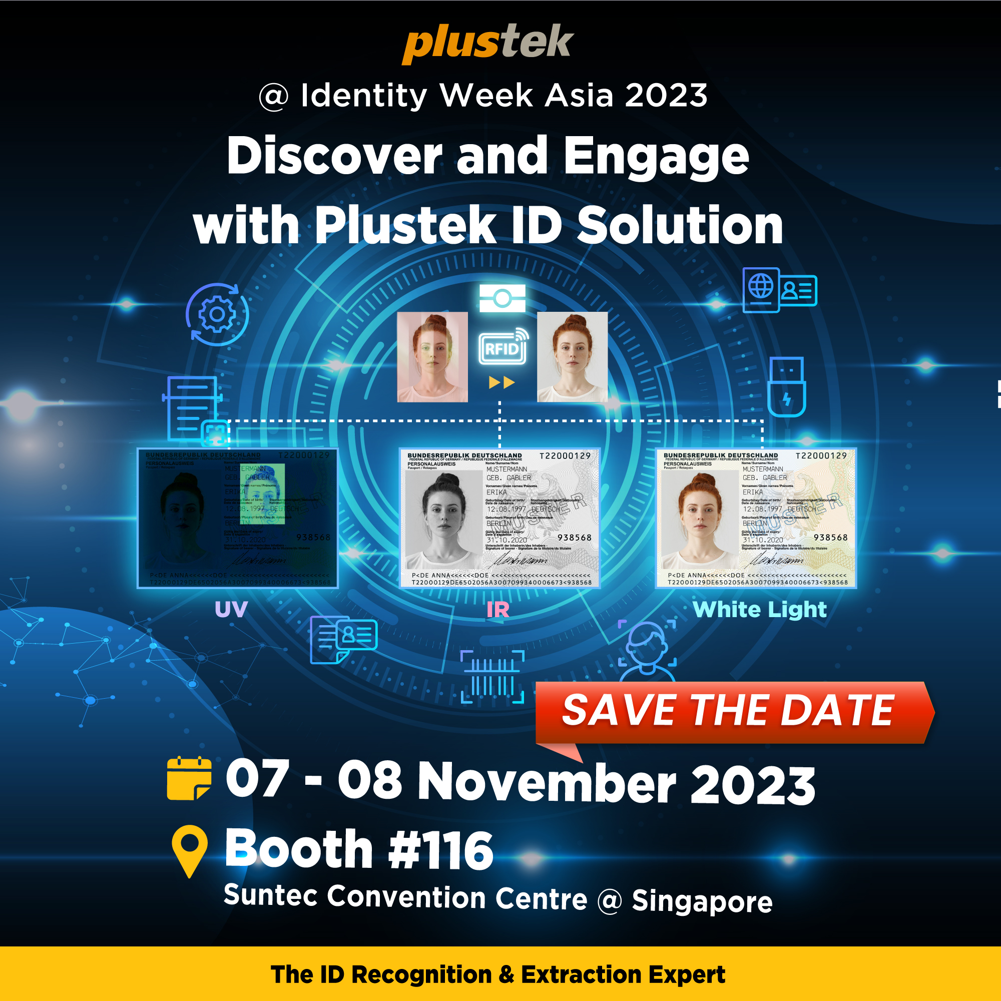 🌏 Join #Plustek at Identity Week Asia... - Plustek Technology
