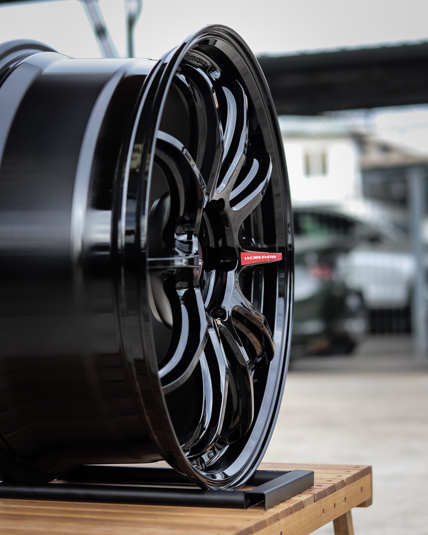 In stock now, the Work Emotion ZR10 in factory special Gloss Black 