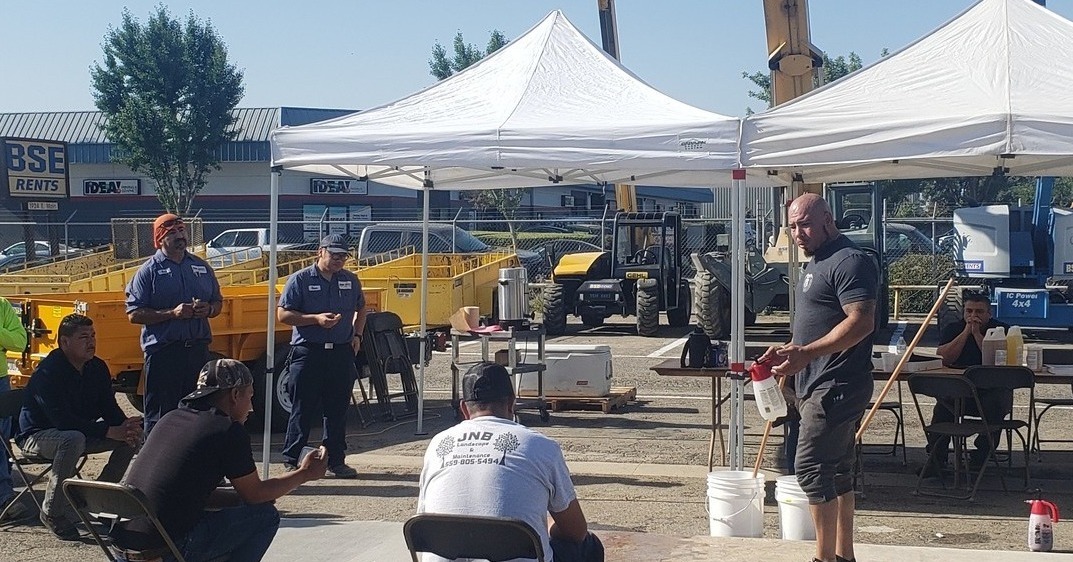 BSE Rents - A concrete color and staining class we held at...