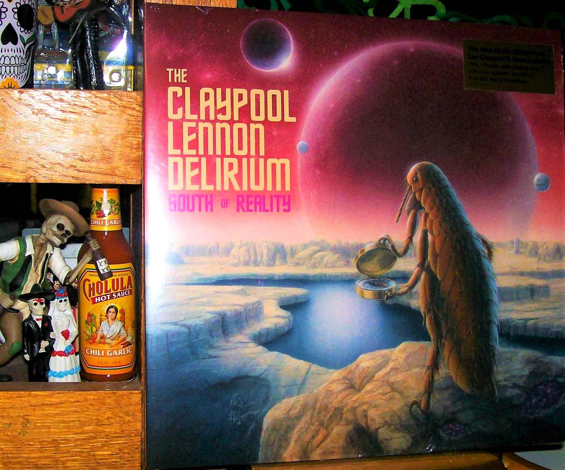 The Claypool Lennon Delirium's South of Reality on magenta vinyl