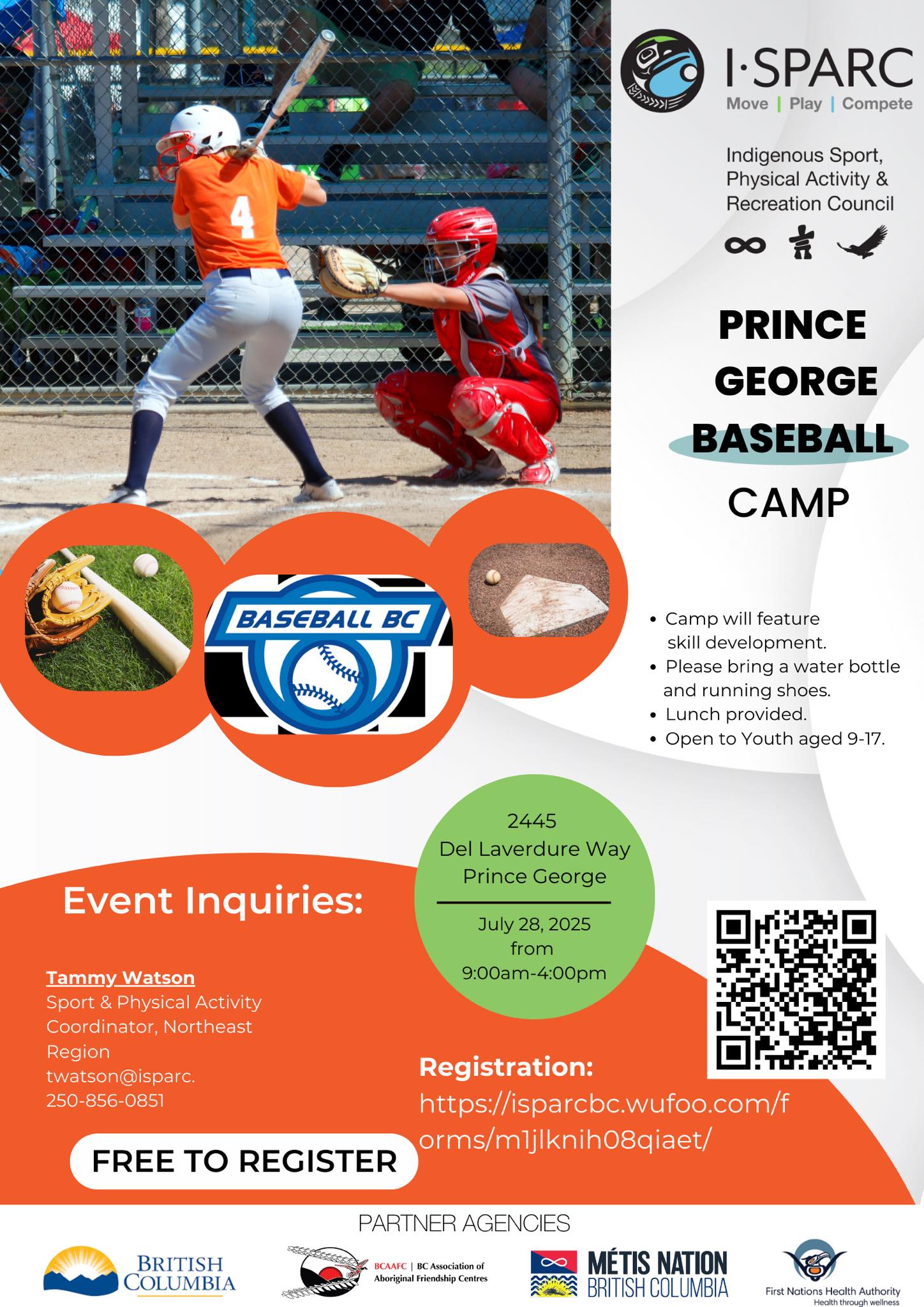 PGYBA - 2025 Baseball Camp I∙SPARC Indigenous Sport, Physical Activity ...