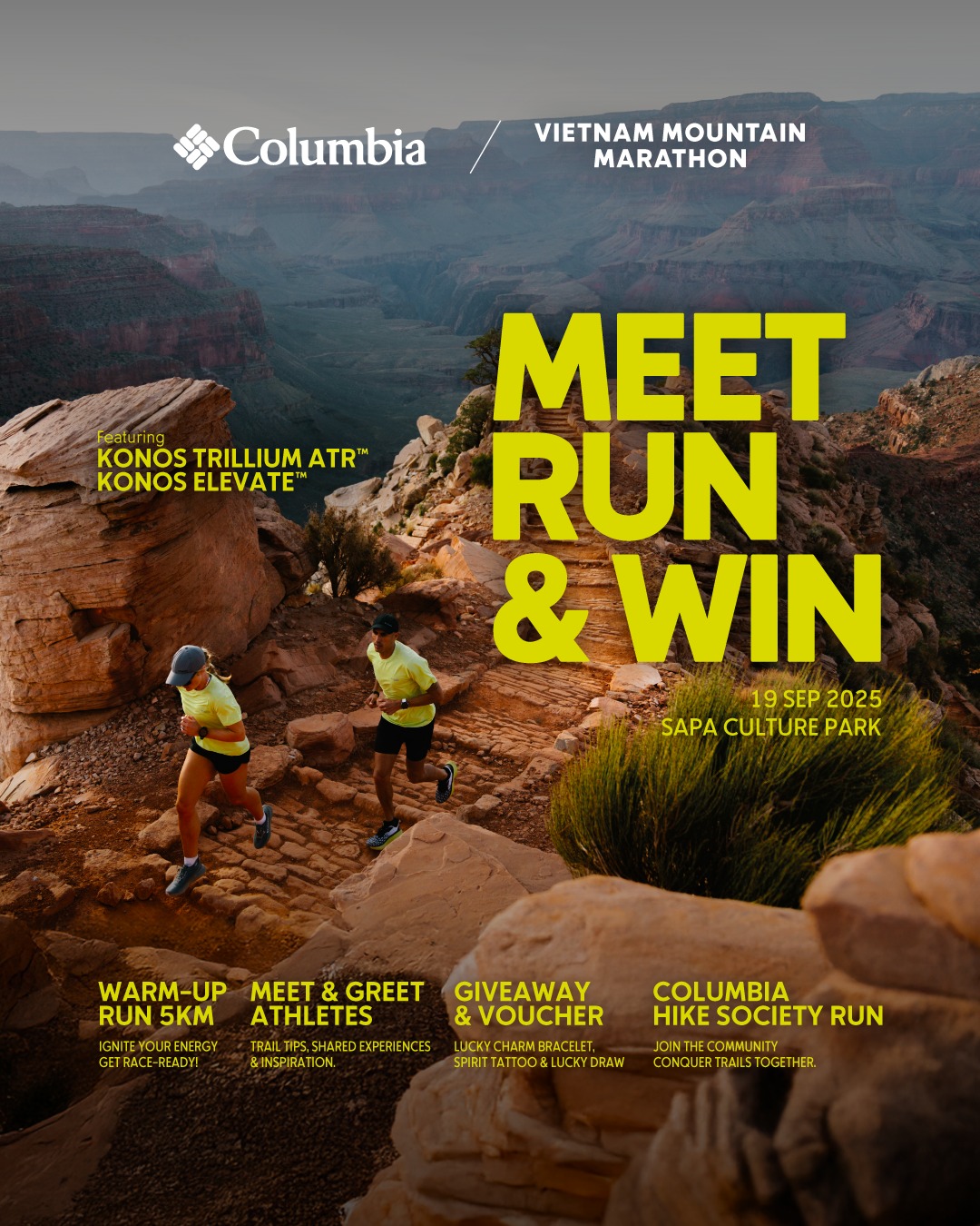 🏔️ COLUMBIA TẠI VMM 2025 MEET. RUN.... - Columbia Sportswear | Facebook