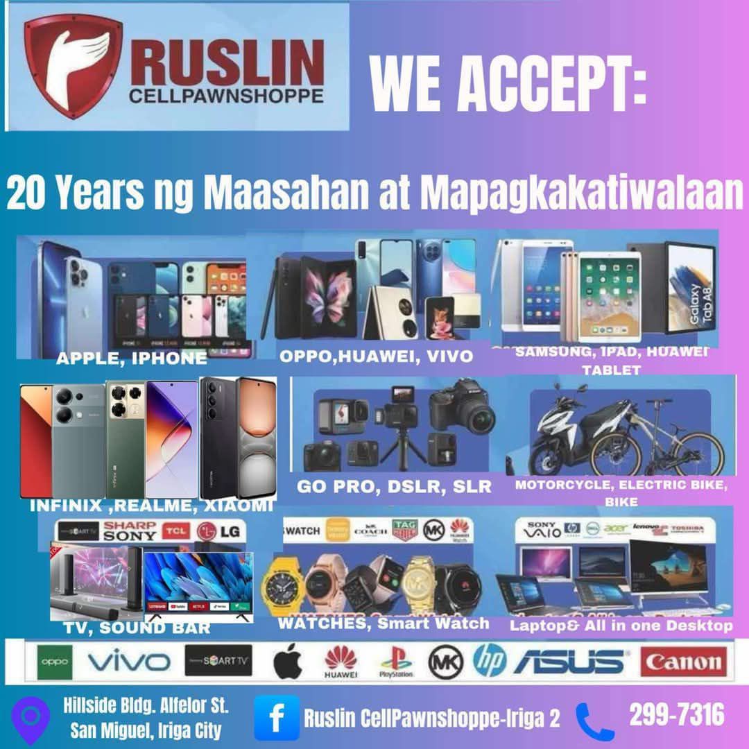 Ruslin - 20 years ng Mapag kakatiwalaan sa oras ng kagipitan ️ LEGIT na ...
