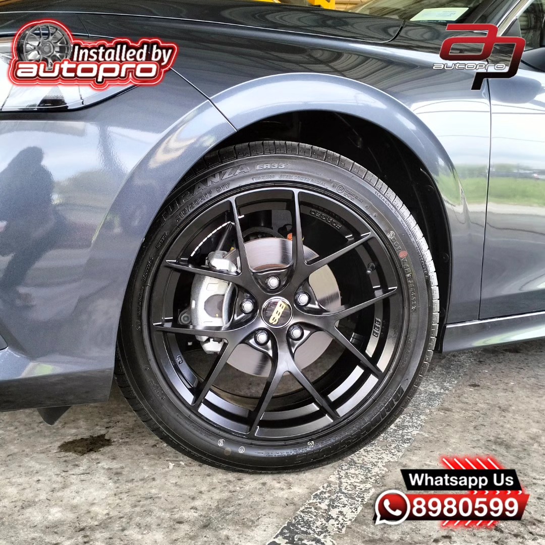 Honda Civic fitted with new 17... - Autopro Tyres Company